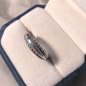 Silver ring 835 stamped silver